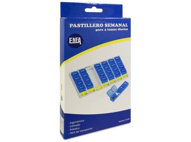 Enfa Pastillero Semanal Extraíble 1Ud