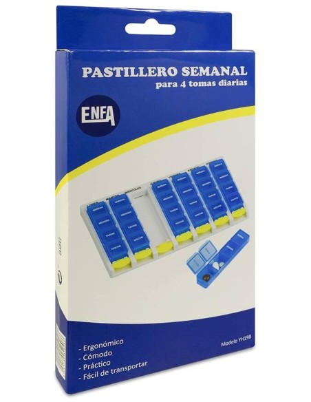 Enfa Pastillero Semanal Extraíble 1Ud