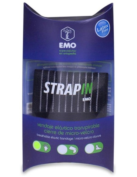 Emo Strap In De Muñeca Vendaje Elástico Traspirable Con Velcro
