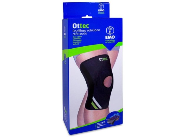 Emo Rodillera Ottec Rótula Libre Reforzada Txl 1Ud