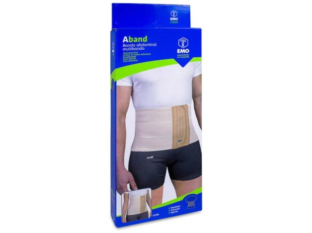 Emo Aband Banda Abdominal Multibanda Talla M, 1 Ud