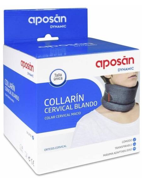 Aposan Dynamic Collarín Cervical Blando Talla Única 1Ud