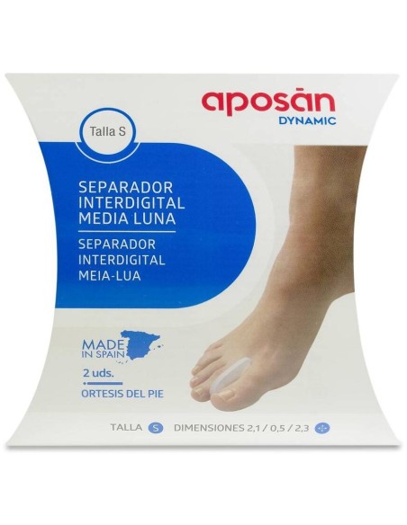 Aposán Dynamic Separador Media Luna Talla S, 1 Unidad