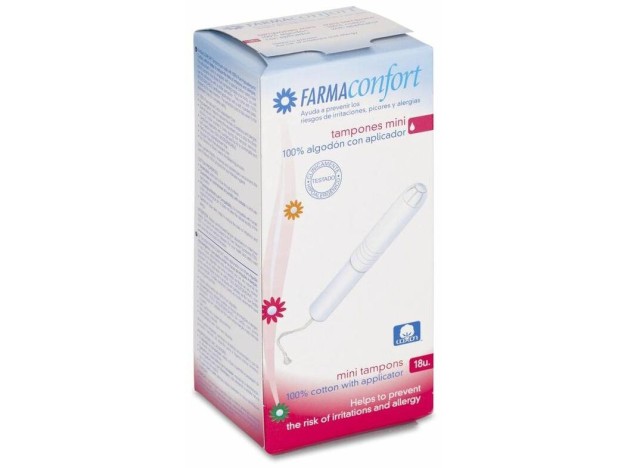 Farmaconfort Tampón Mini Con Aplicador, 18 Uds
