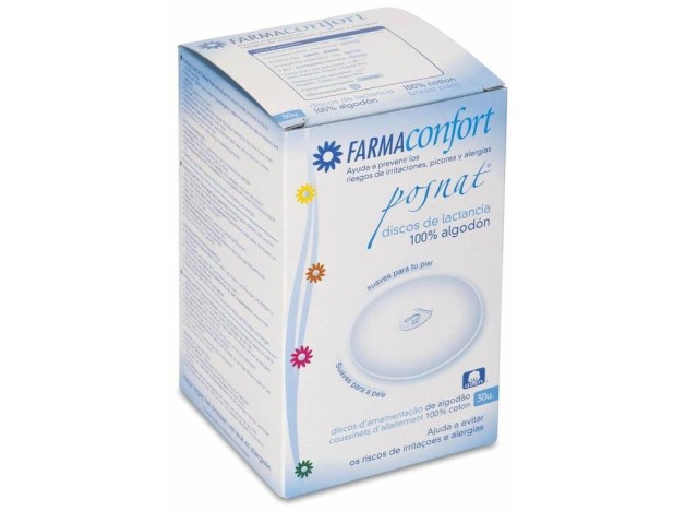Farmaconfort Discos Absorbentes Lactancia 100%...