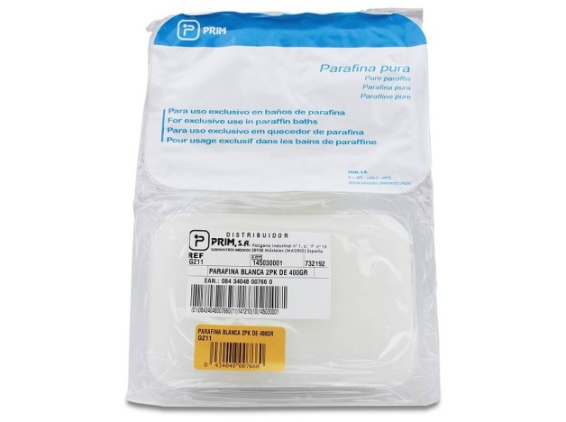 Prim Parafina Blanca, 2 X 400 G