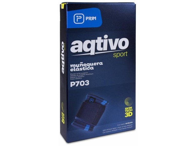 Prim Aqtivo Sport Muñequera Elástica, 1 Ud