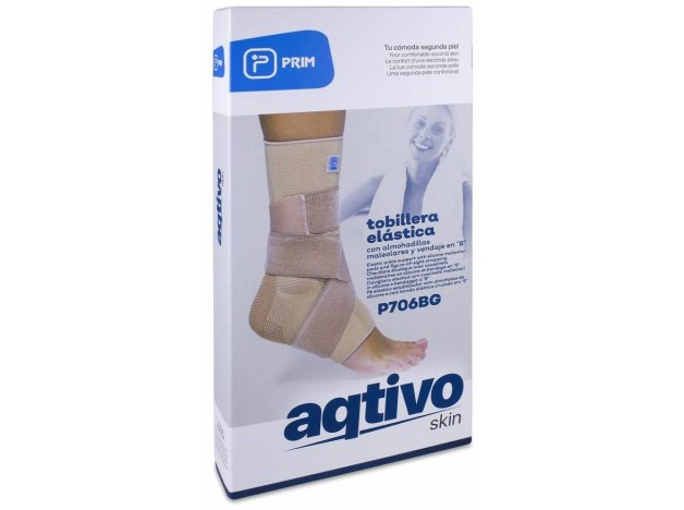 Prim Aqtivo Tobillera Elástica Vendaje En 8...