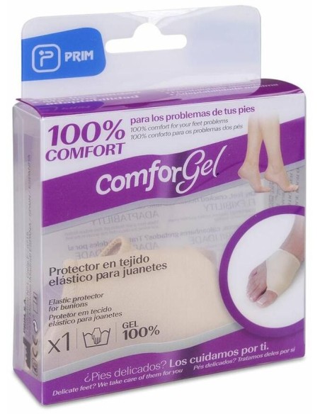 Comforgel Protector Para Juanetes En Tejido Elástico Talla S, 1 Ud