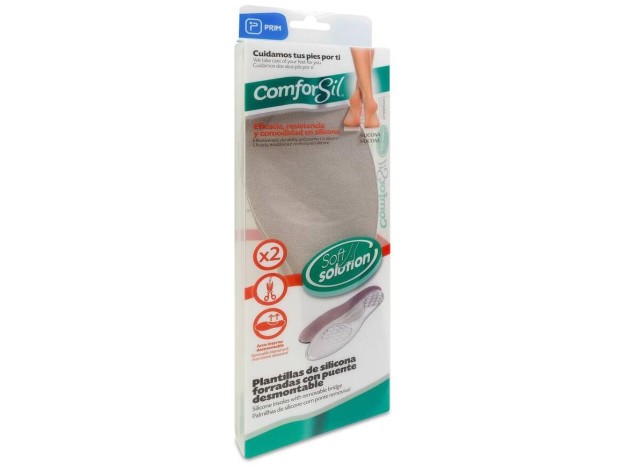 Comforsil Plantillas Forradas Con Puente...