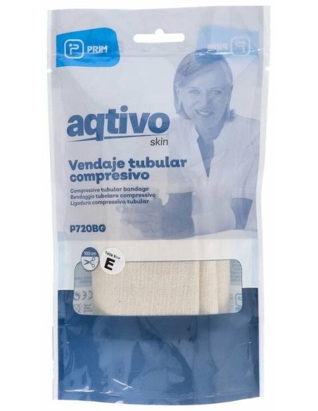 Prim Activo Skin Vendaje Tubular Compresivo Beige Talla E 1Ud