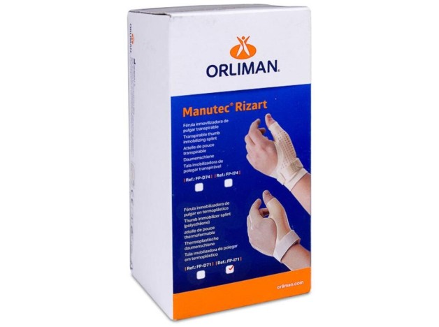 Orliman Férula Inmovilizadora Pulgar I71 Talla...