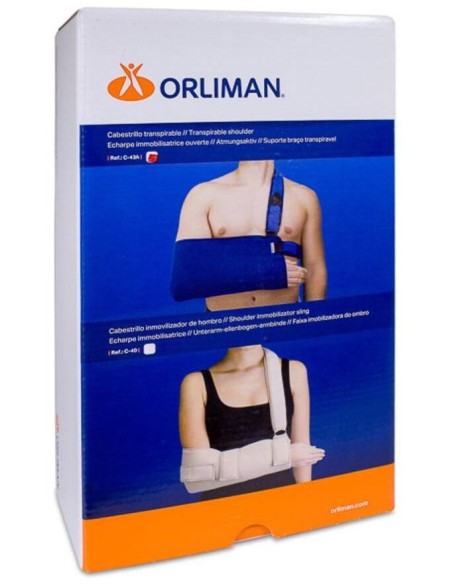 Orliman Cabestrillo Inmovilizador Azul C-43A Talla 3 %3E42 Cm, 1 Unidad