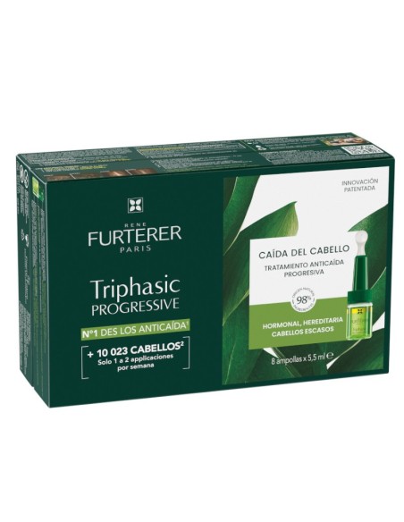 René Furterer Anticaída Triphasic Progresiva Duplo 30€ 2ªunidad