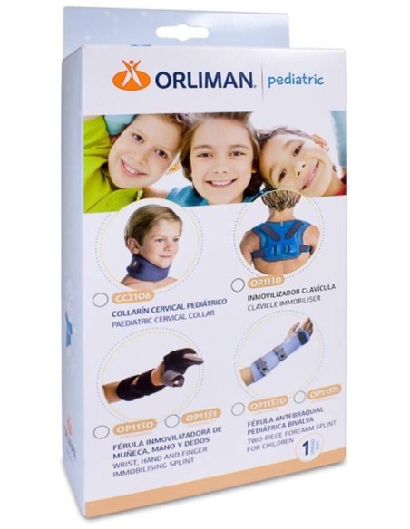 Orliman Collarín Pediátrico Cc2106 Talla 1 23-28, 1 Unidad