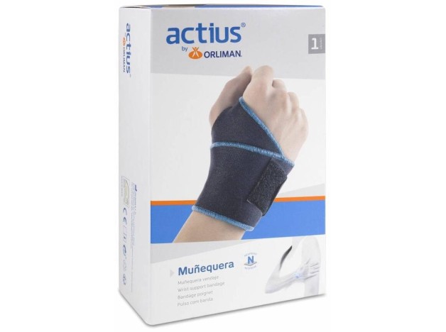 Actius Muñequera Vendaje Neopreno Talla Única,...