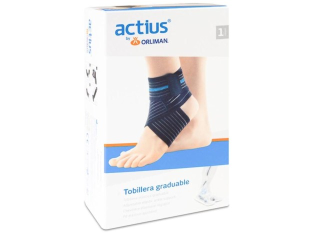 Actius Tobillera Elástica Graduable Ace902...
