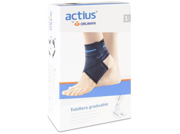 Actius Tobillera Elastabilizadora Graduable...