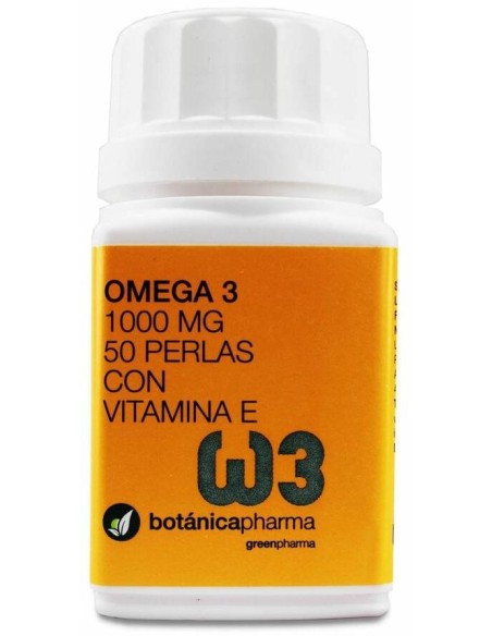 Botánicapharma Omega 3 Con Vitamina E 50 Perlas