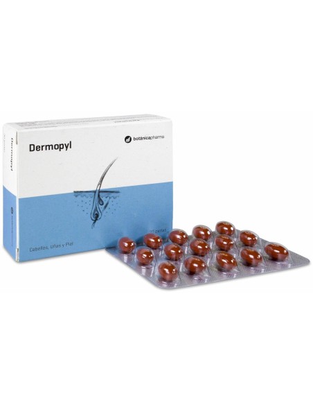 Botánicapharma Dermopyl Complex Cabello Y Uñas, 30 Perlas