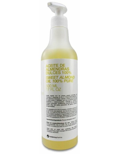 Botanica Nutrients Aceite De Almendras Dulces 500Ml