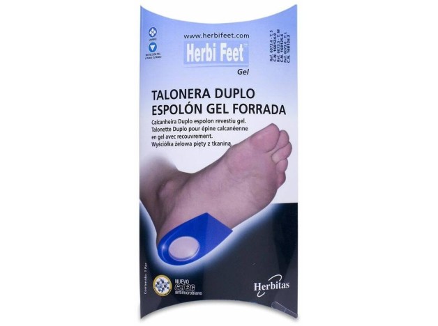 Herbifeet Talonera Duplo Espolón Gel Forrada...