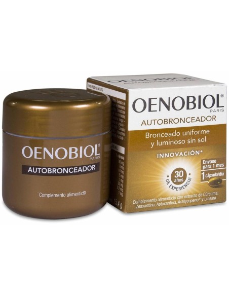 Oenobiol Autobronceador, 30 Cápsulas