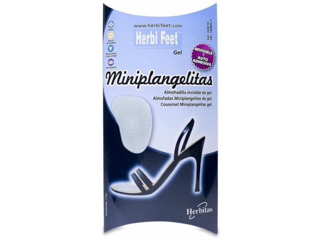Herbi Feet Mini Plangelitas Almohadilla De Gel...