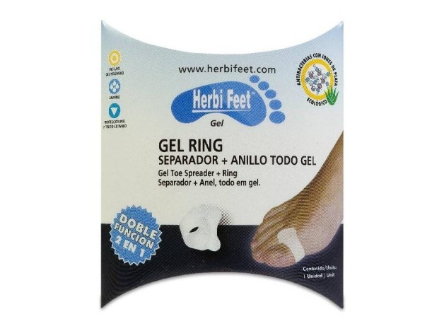 Herbi Feet Gel Ring Separador + Anillo Todo...