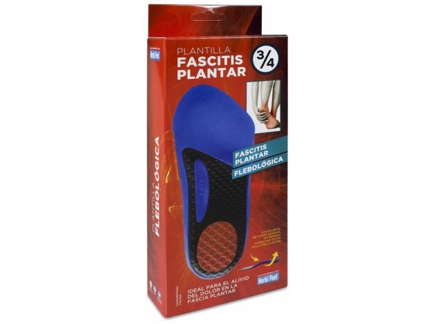 Herbi Feet Plantilla Fascitis Plantar 3/4 Talla...