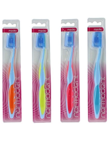 Normodent Cepillo Dental Medio, 1 Unidad