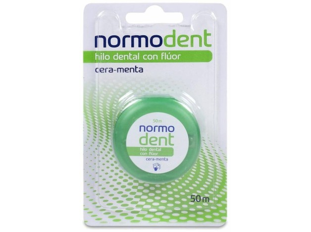 Normodent Hilo Dental Con Flúor Sabor Menta 50...