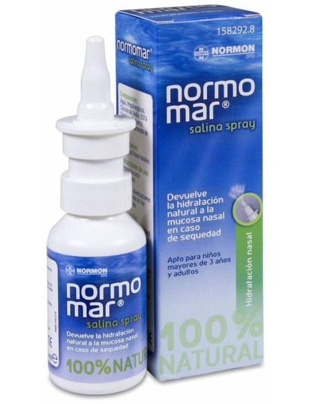 Normomar Salina Spray Hidratante Nasal, 30 Ml
