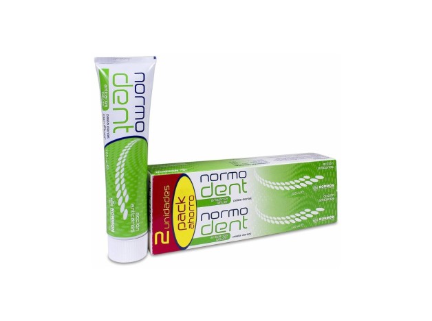Normodent Anticaries Pack Pasta Dental 2 X 125Ml