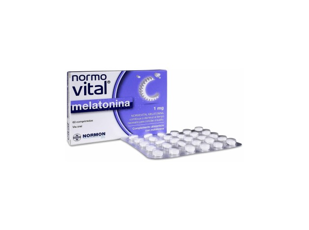 Normovital Melatonina 1 Mg, 60 Uds