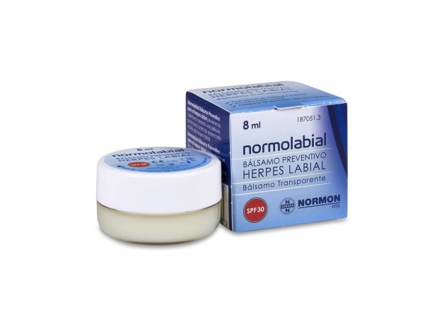Normolabial Bálsamo Preventivo Herpes Labial, 8 Ml