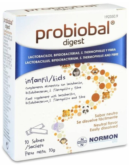 Normon Probiobal Digest Infantil 10Uds