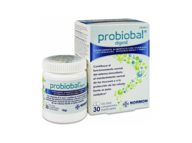 Probiobal Digest 30 Comp Masticables