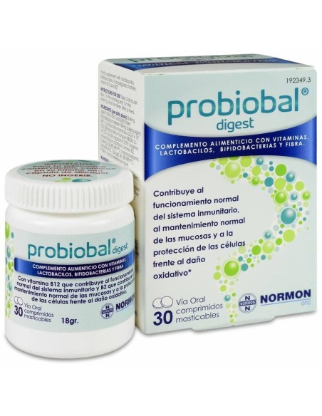 Probiobal Digest 30 Comp Masticables