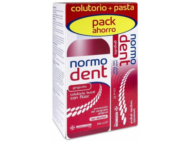 Pack Normodent Gingivitis Pasta + Colutorio, 1 Ud