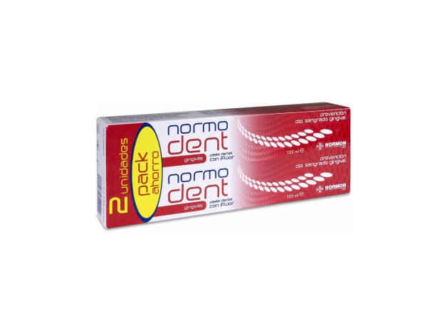 Pack Normodent Gingivitis Pasta Dental, 125 Ml