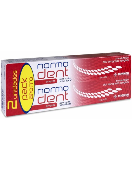 Pack Normodent Gingivitis Pasta Dental, 125 Ml