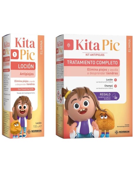 Kitapic Kit Trat Total 100Ml + 100Ml + Lendrera