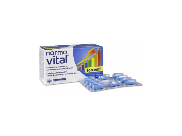 Normovital Forcemil, 40 Uds