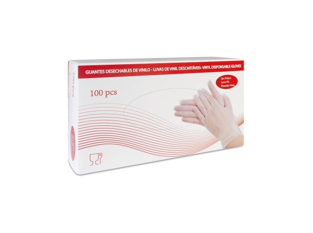 Cofares Guantes Vinilo Hv Sin Polvo Talla L...