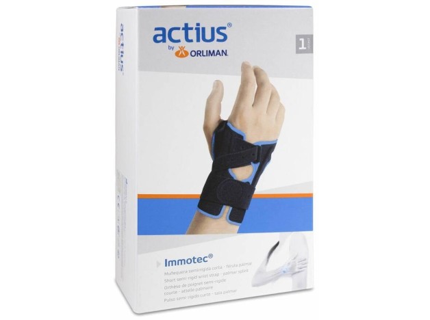 Actius Immotec Muñequera Semirrígida Corta...