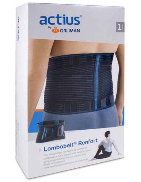 Actius Lombobelt Renfort Faja Sacrolumbar Reforzada Talla 5, 1 Ud