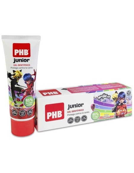 Phb Junior Pasta Dental Tropical 6 Ladybug 75Ml.