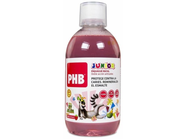 Phb Enjuague Bucal Junior 500Ml Ladybug
