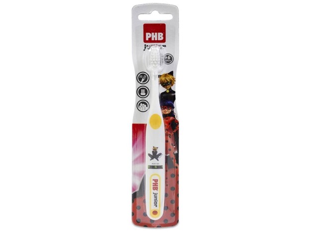 Phb Cepillo Dental Plus Junior Ladybug 6 Anos
